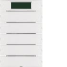 BERKER BRK75665770 SENS.TASTI QUINTUP +TERM.KNX K1 BIANC P