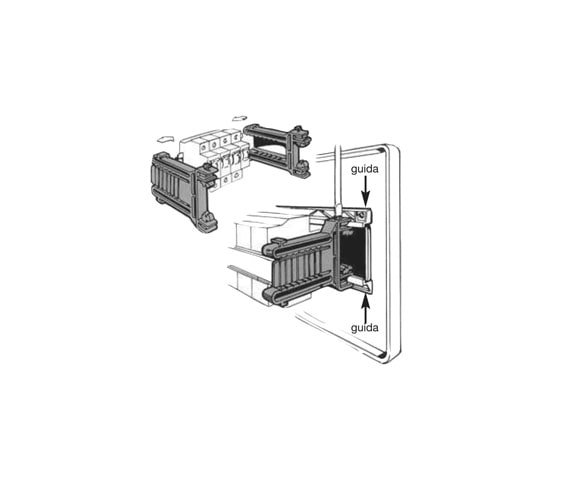 WIMEX WIM7590754 AP COPPIA SUPPORTO APPAR. DIN