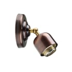 LE PROLUNGHE SAS PRG7591 SPOT E27 CON SNODO - RAME ANTICATO