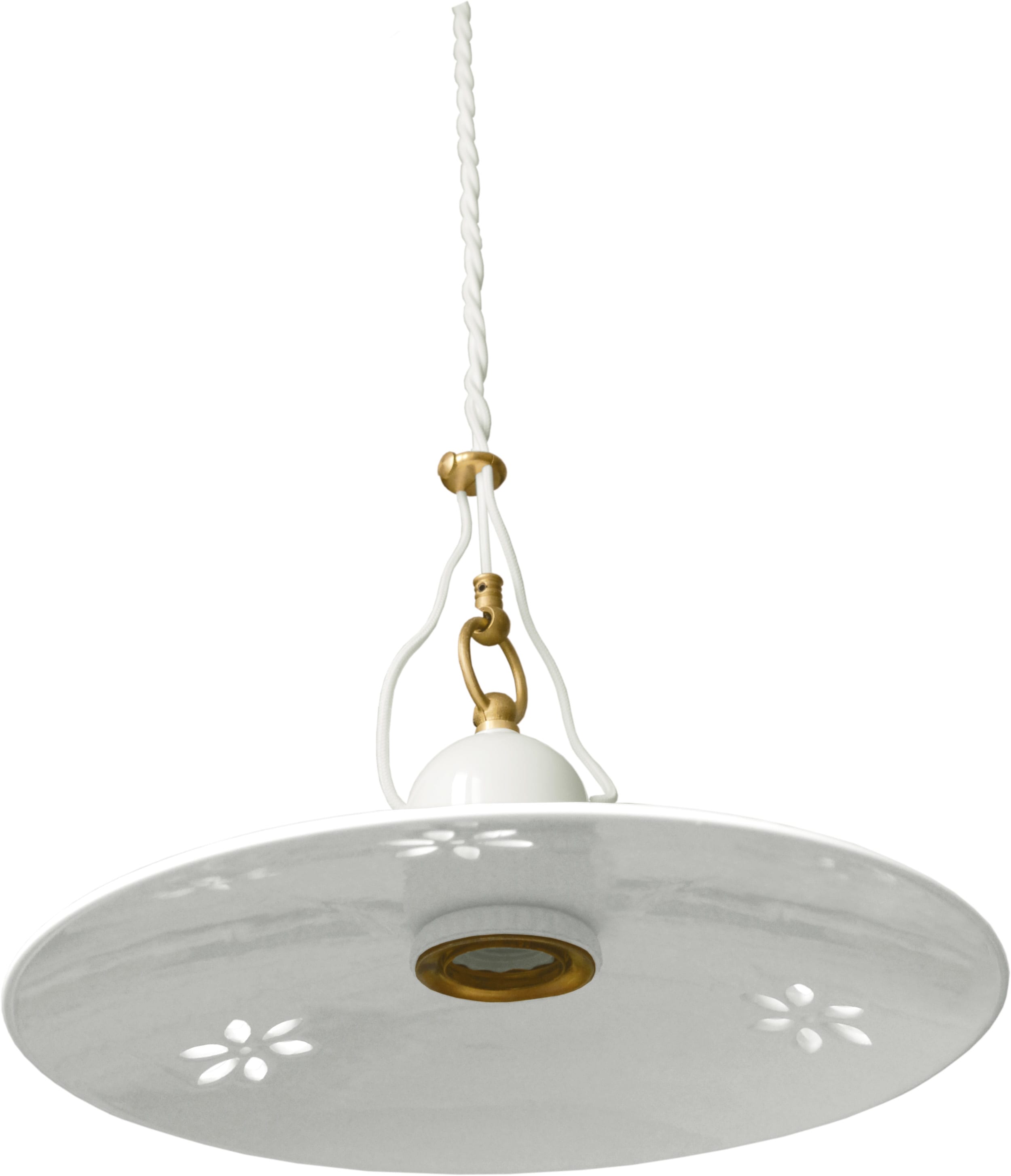 LE PROLUNGHE SAS PRG7615 LAMP.E27 +P.PIANO TRAF.FIORE D.30+ROSONE
