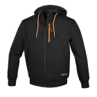 BM SPA BMM076650000 FELPE ZIP LUNGA C/CAPPUCCIO BLACK TG. XS