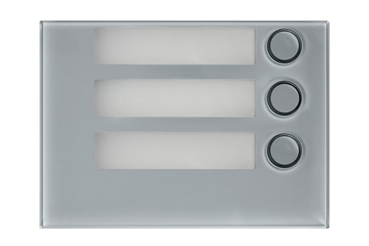 URMET SPA - UTD1168/13G FRONTALINO A 3 TASTI GRIGIO