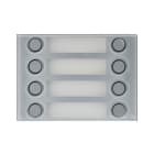 URMET SPA - UTD1168/28G FRONTALINO A 8T 2 FILE GRIGIO