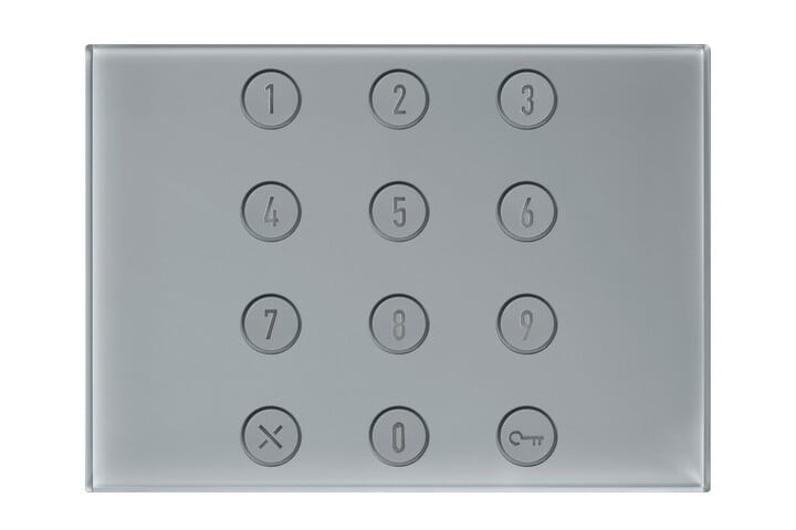 URMET SPA - UTD1168/46G MODULO TAST NUMERICA GRIGIO