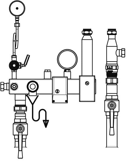 BAXI - BAX7696401 KIT IDR.INAIL S/SEPAR.90/150KW