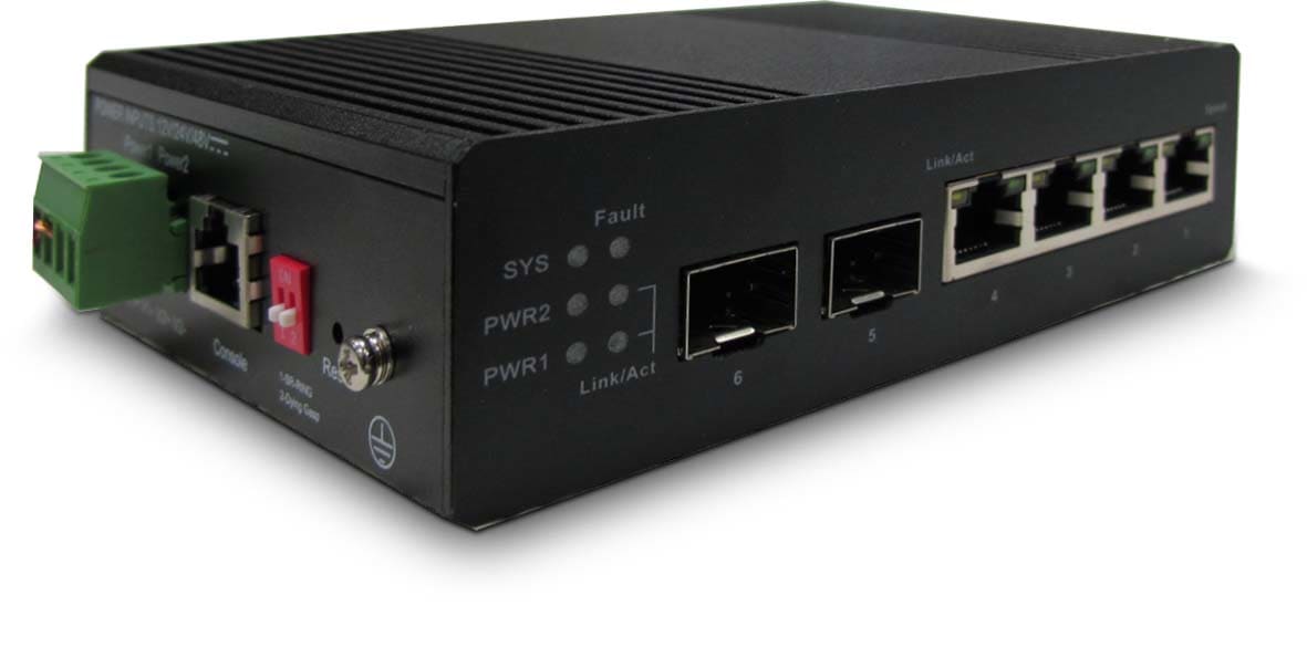 IESS SRL - EAA53066 SWITCH MANAGED 7 PORTE TOT. 120W, BARRA