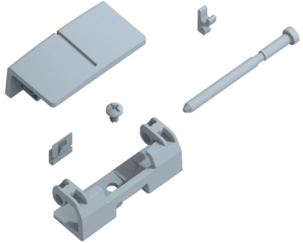HAGER HAG770894700 1 CERNIERA PER QUADRI ORION+ LAM-MADRID+