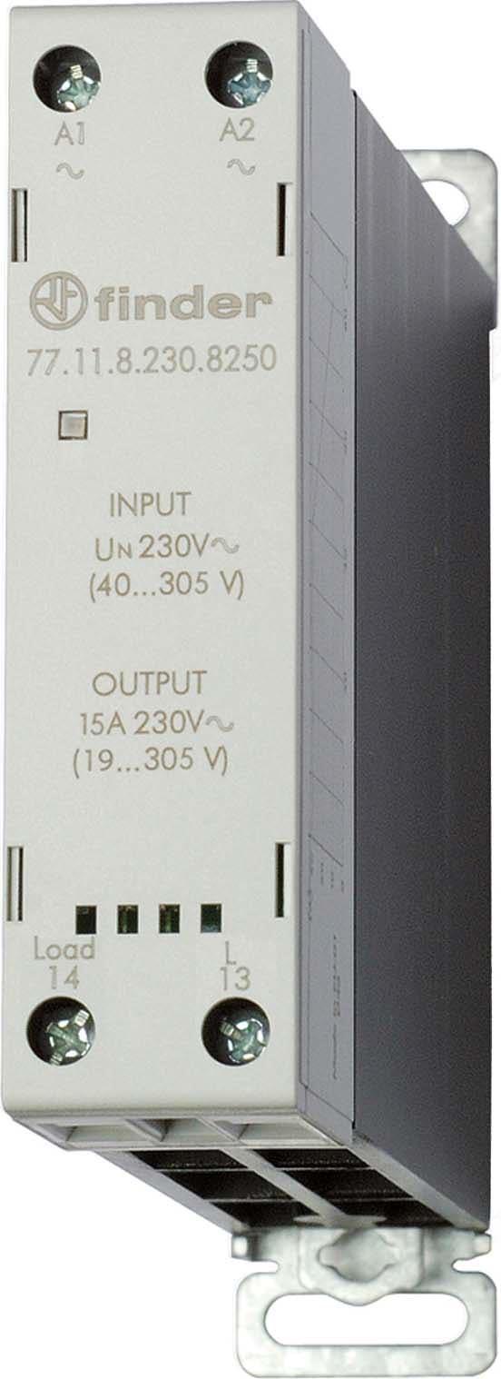 FINDER SPA - FIN771182308250 RELE MODULARE SSR 17.5MM 15A