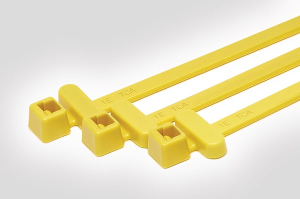 HELLERMANNTYTON Srl HEE111-01639 FASCETTA 4,6X200 RFID HF GIALLO T50RFIDC