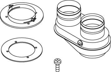 ROBERT BOSCH JUN7736995095 ADATT SDOPPIATO 60/100-80/80 ALU C53X