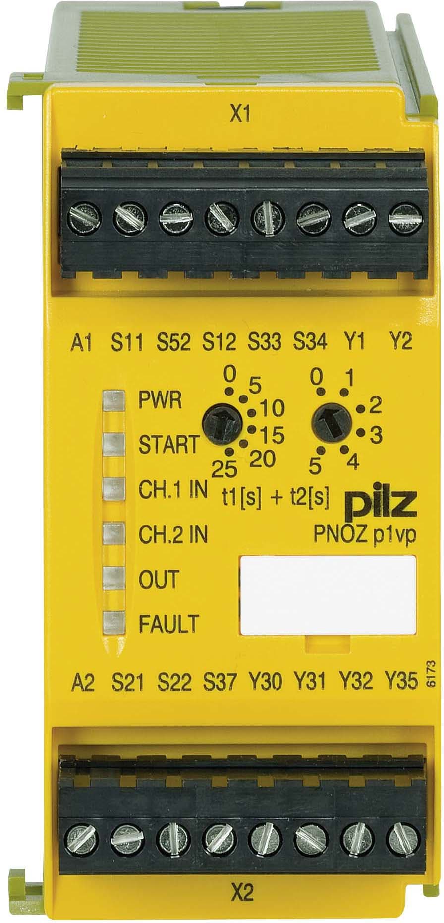 PILZ ITALIA SRL - PIZ773950 PNOZP1VP 30S 24DC 2PNP