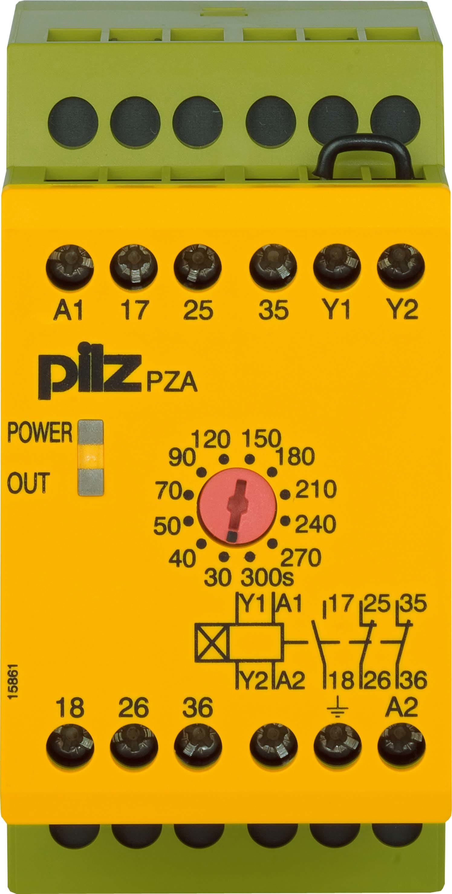 PILZ ITALIA SRL PIZ774026 PZA 300S 230AC 1NA(R)+2NC(R)