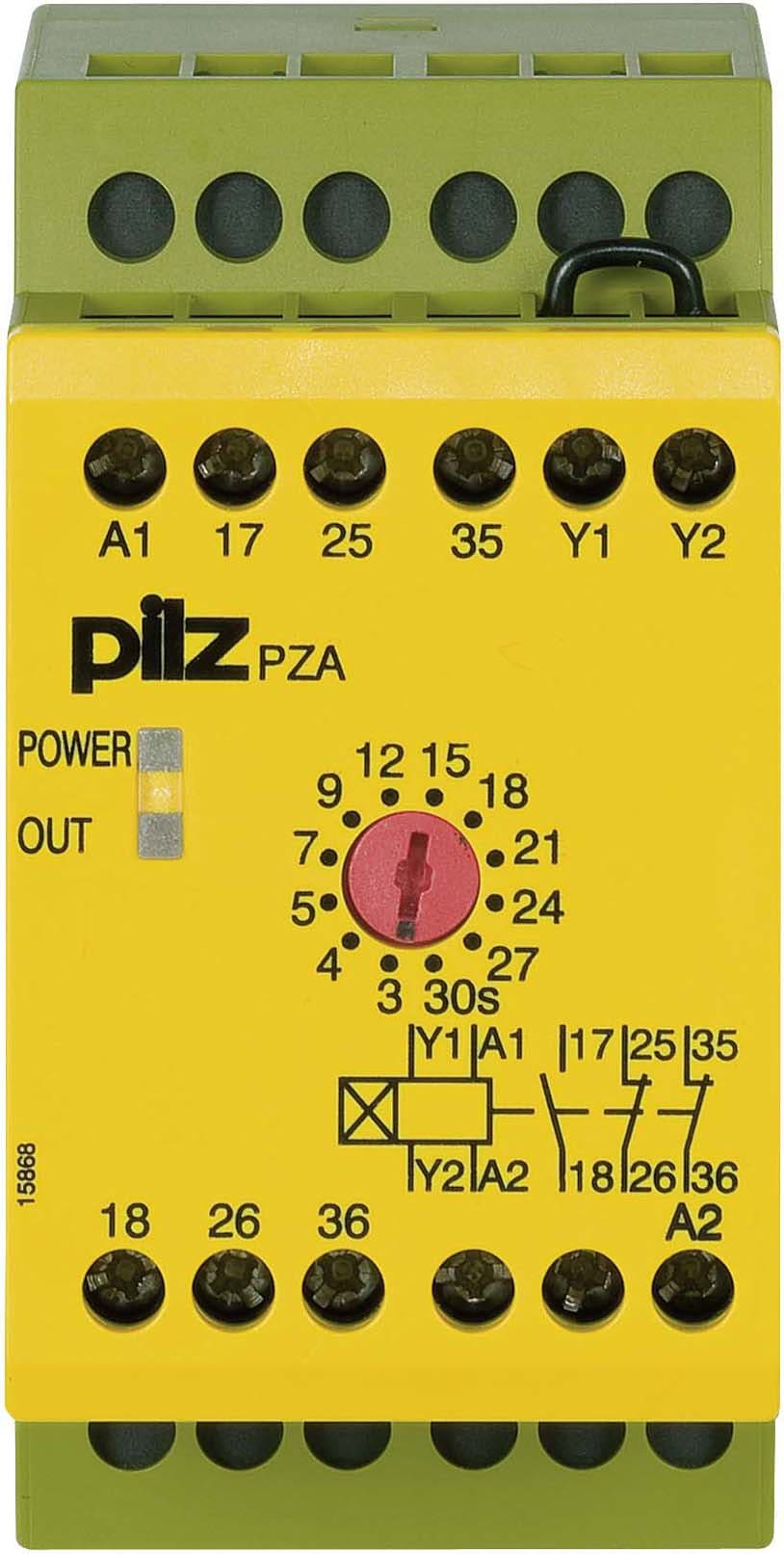 PILZ ITALIA SRL PIZ774030 PZA 30S 24DC 1NA(R)+2NC(R)
