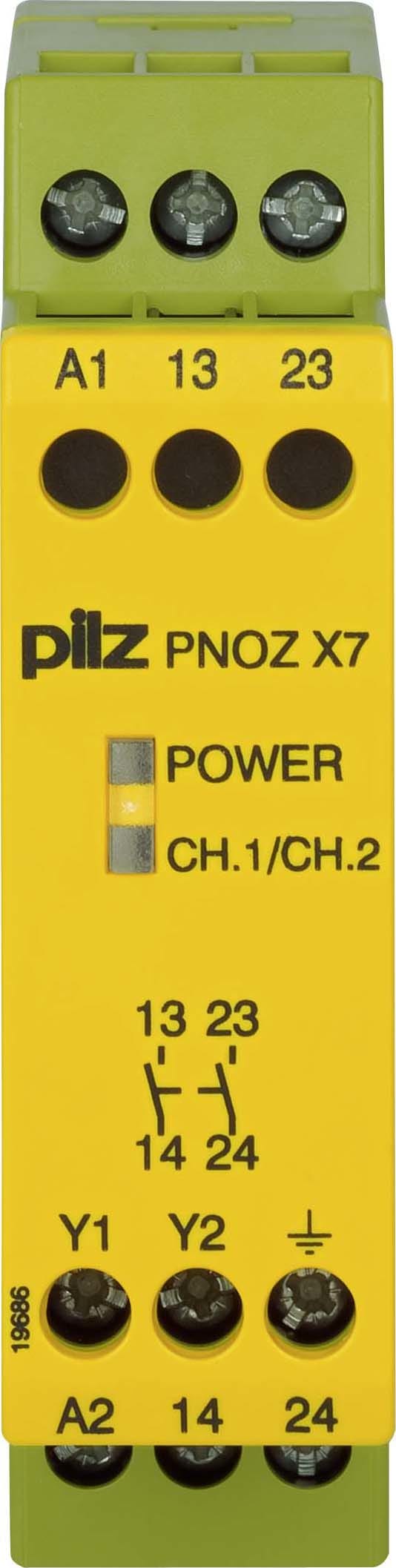 PILZ ITALIA SRL PIZ774053 PNOZ X7 110AC 2 NA