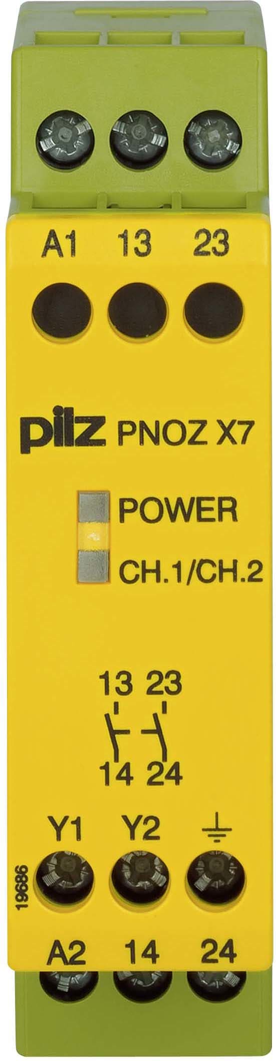PILZ ITALIA SRL - PIZ774056 PNOZ X7 230AC 2 NA