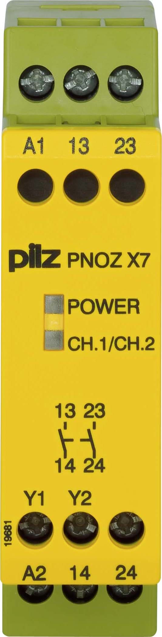 PILZ ITALIA SRL PIZ774059 PNOZ X7 24AC/DC 2 NA