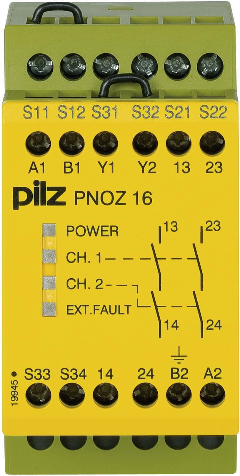 PILZ ITALIA SRL PIZ774060 PNOZ 16 24AC/24DC 2NA