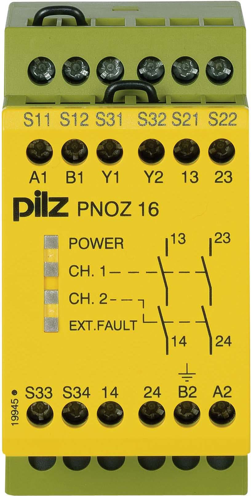 PILZ ITALIA SRL - PIZ774063 PNOZ 16 110AC/24DC 2NA
