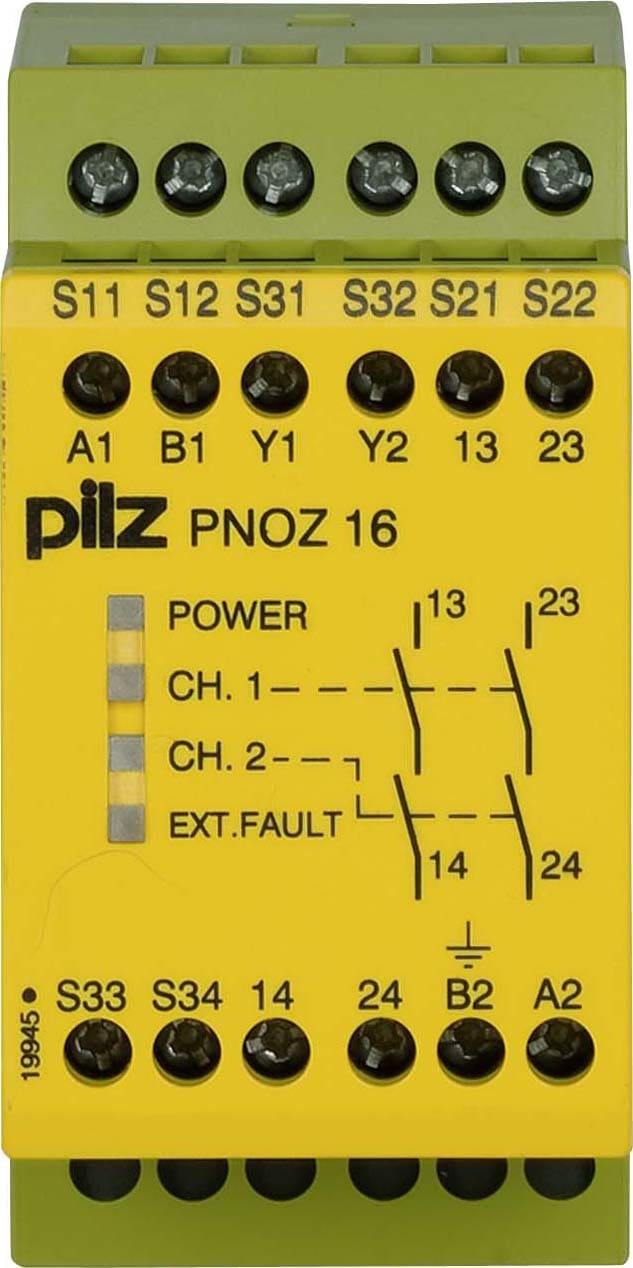 PILZ ITALIA SRL PIZ774066 PNOZ 16 230AC/24DC 2NA