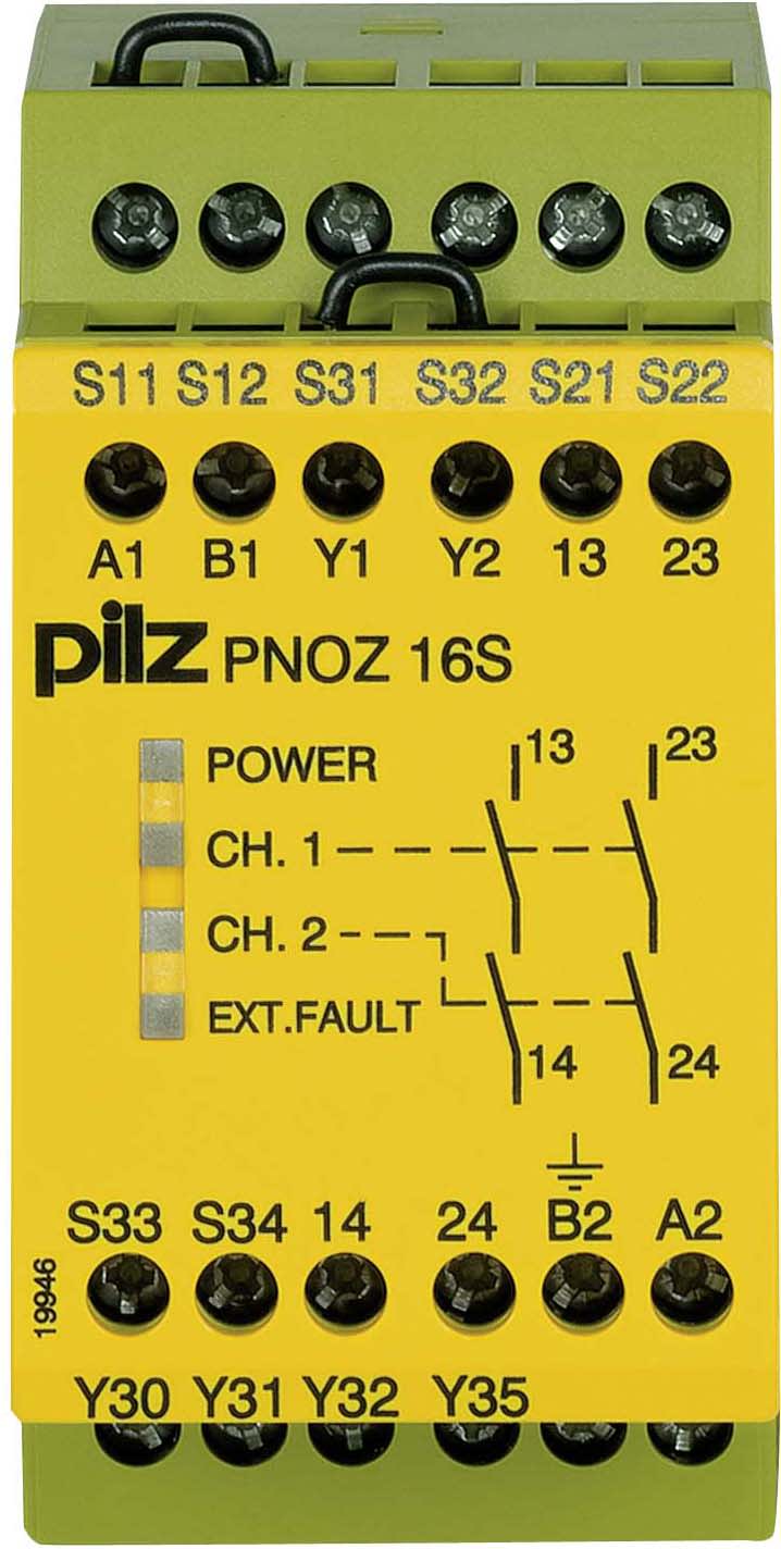 PILZ ITALIA SRL - PIZ774073 PNOZ 16S 110AC/24DC 2NA+2PNP