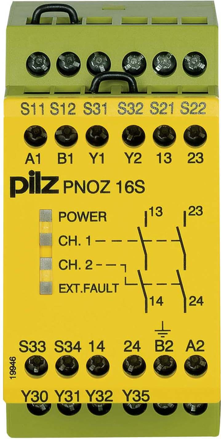 PILZ ITALIA SRL - PIZ774073 PNOZ 16S 110AC/24DC 2NA+2PNP
