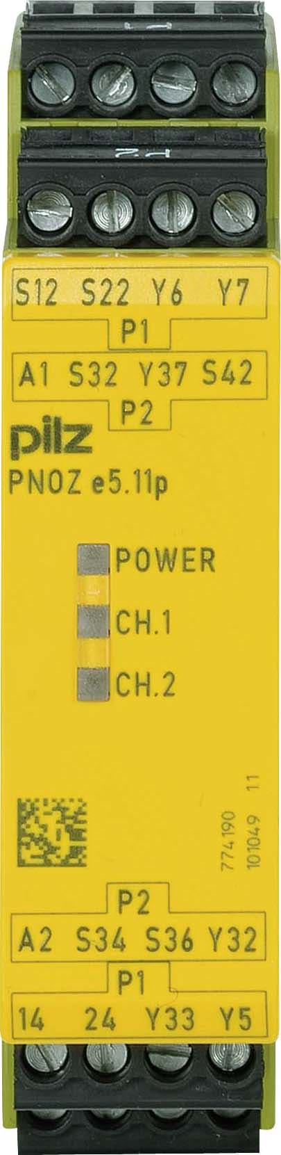 PILZ ITALIA SRL PIZ774190 PNOZE5.11P 24DC 2PNP+2PNP