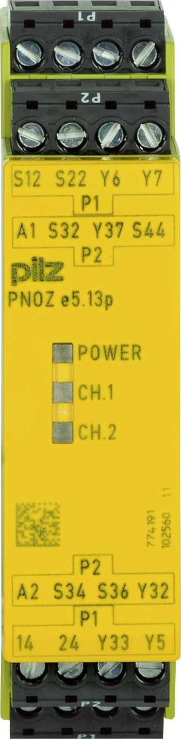 PILZ ITALIA SRL PIZ774191 PNOZE5.13P 24DC 2PNP+2PNP