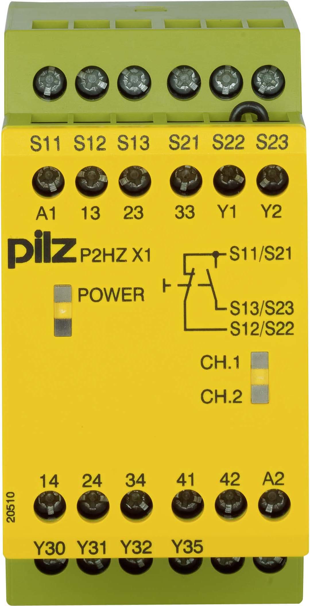 PILZ ITALIA SRL PIZ774330 P2HZ X1 24AC 3NA+1NC+2PNP