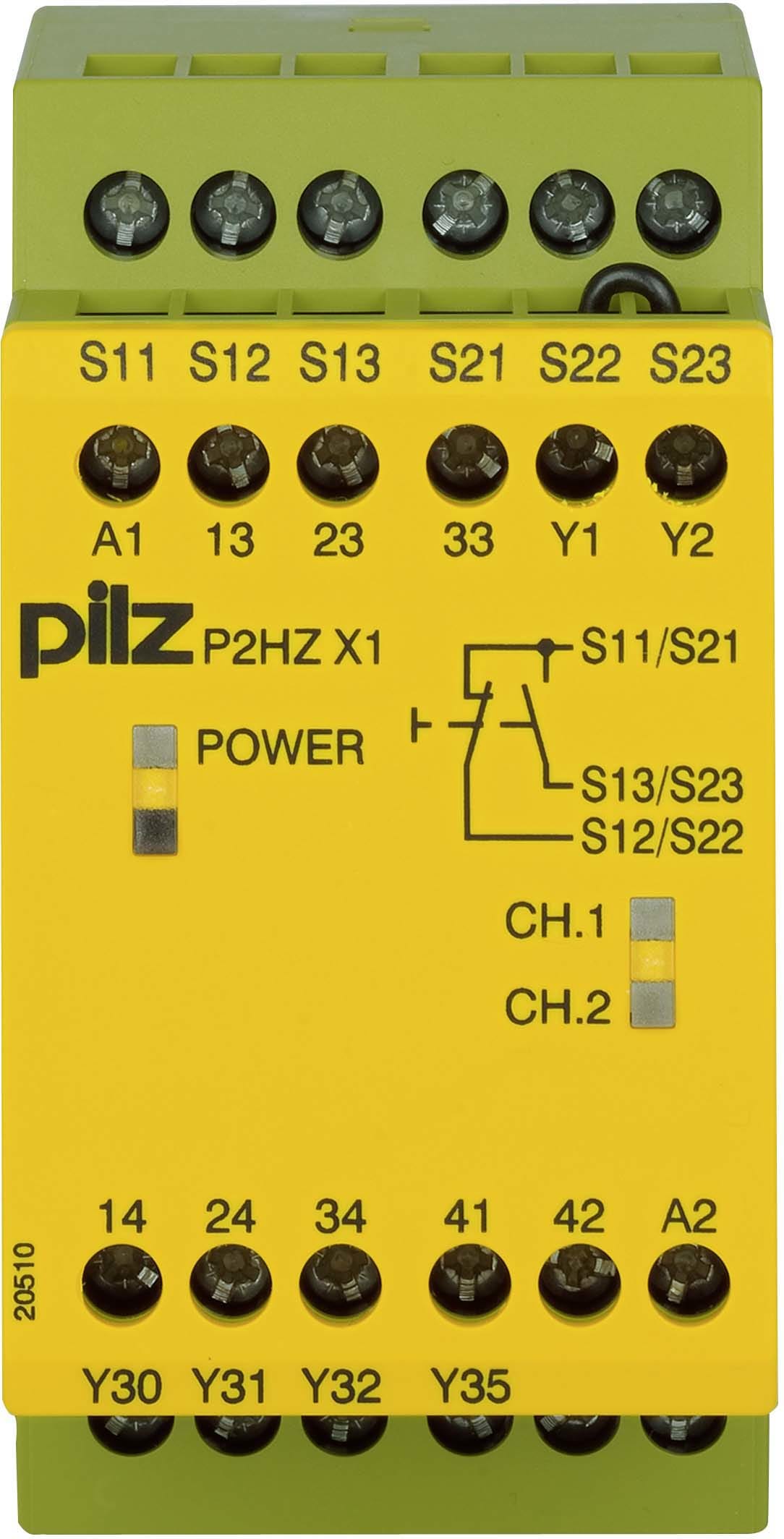 PILZ ITALIA SRL PIZ774434 P2HZ X1 110AC 3NA+1NC+2PNP