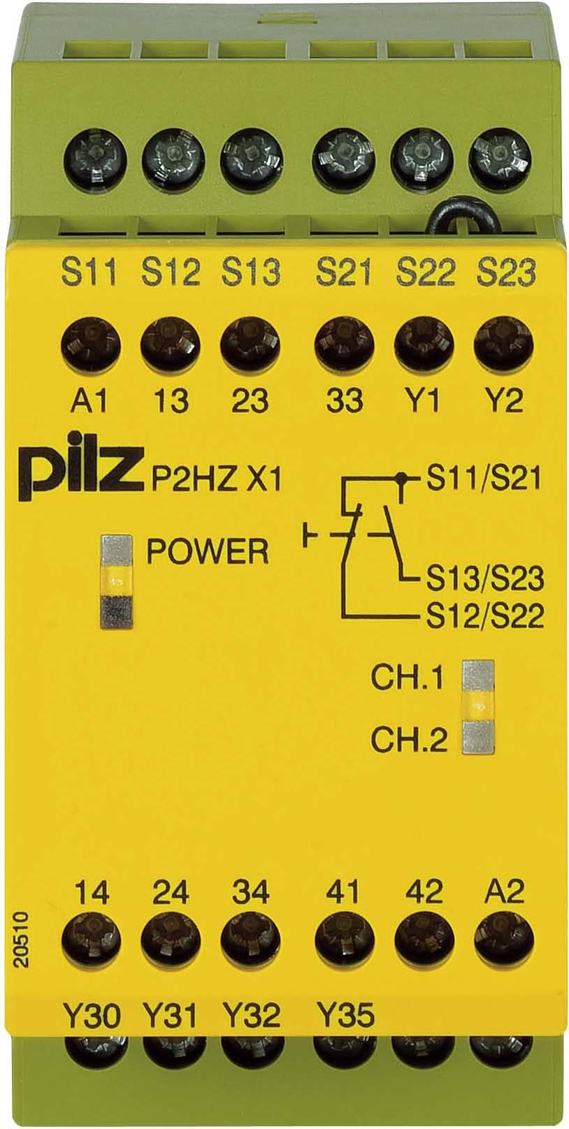 PILZ ITALIA SRL PIZ774435 P2HZ X1 115AC 3NA+1NC+2PNP