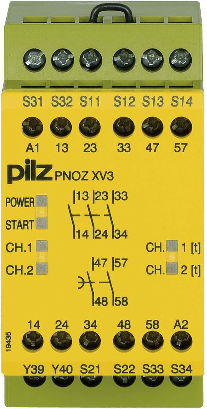 PILZ ITALIA SRL PIZ774544 PNOZ XV3 0,5S 24DC 3NA(I)+2NA(R)