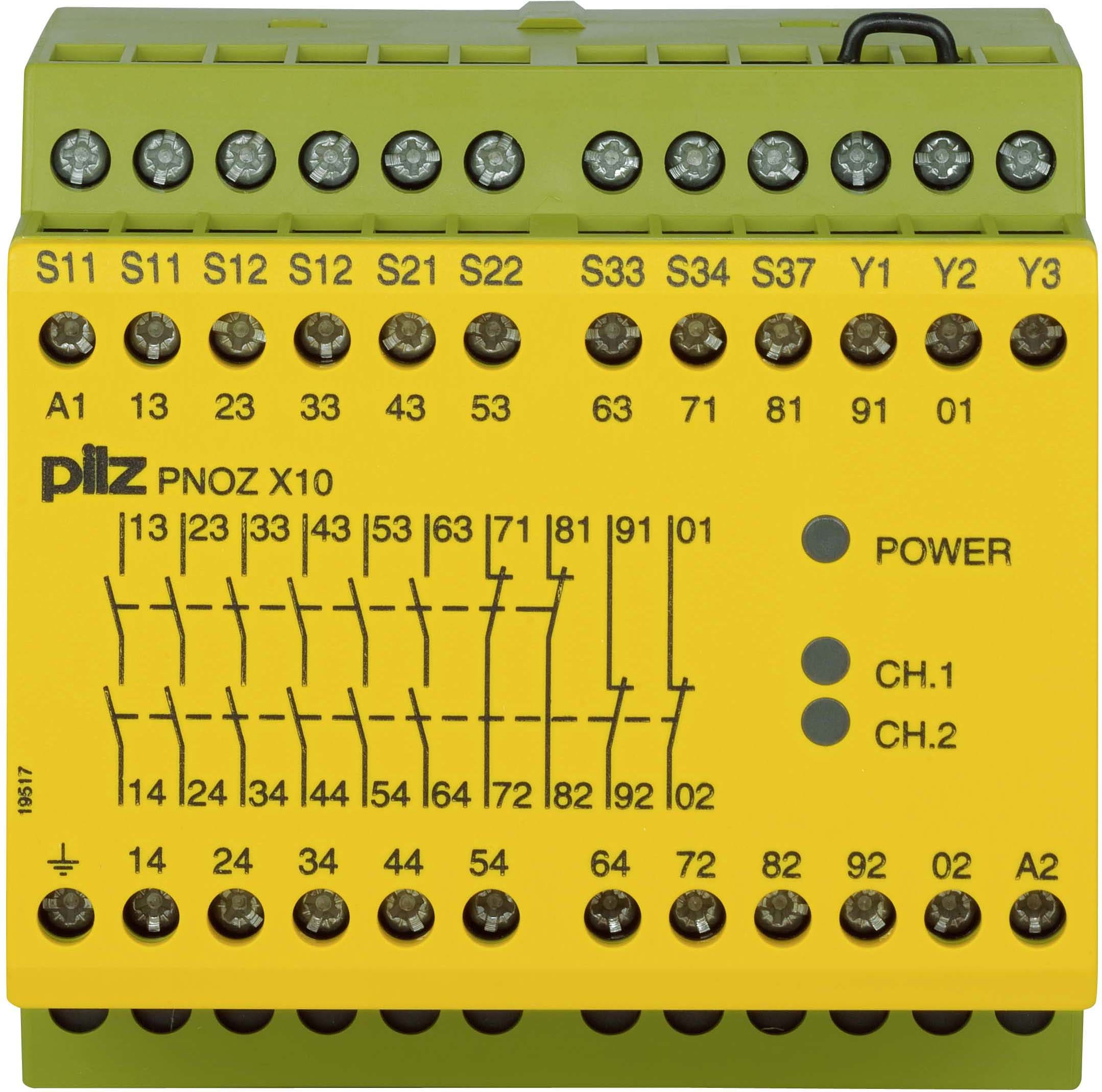 PILZ ITALIA SRL PIZ774706 PNOZ X10 230AC 6NA+4NC