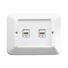 LE PROLUNGHE SAS - PRG7767 SERIE DELUX 2 PR.CAT.5 BIANCA