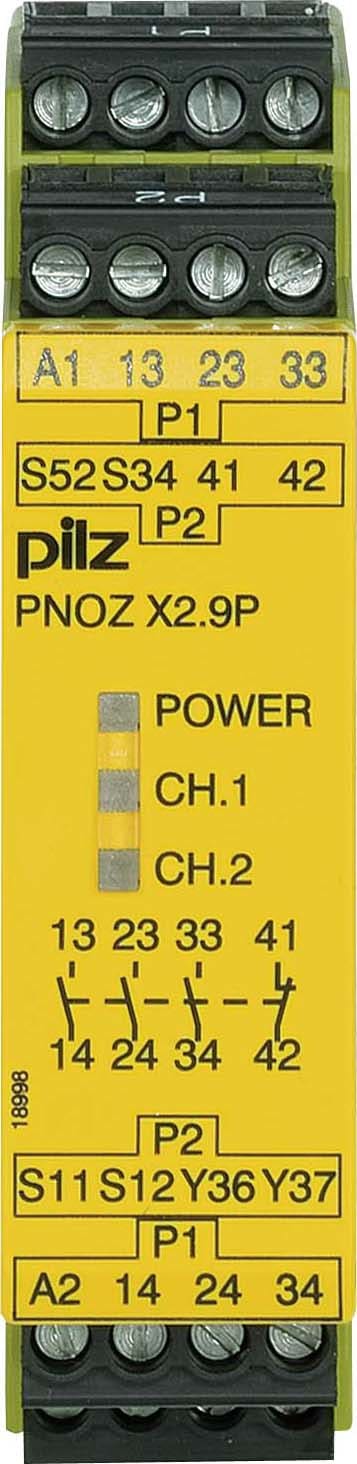 PILZ ITALIA SRL PIZ777300 PNOZ X2.9P 24DC 3NA+1NC