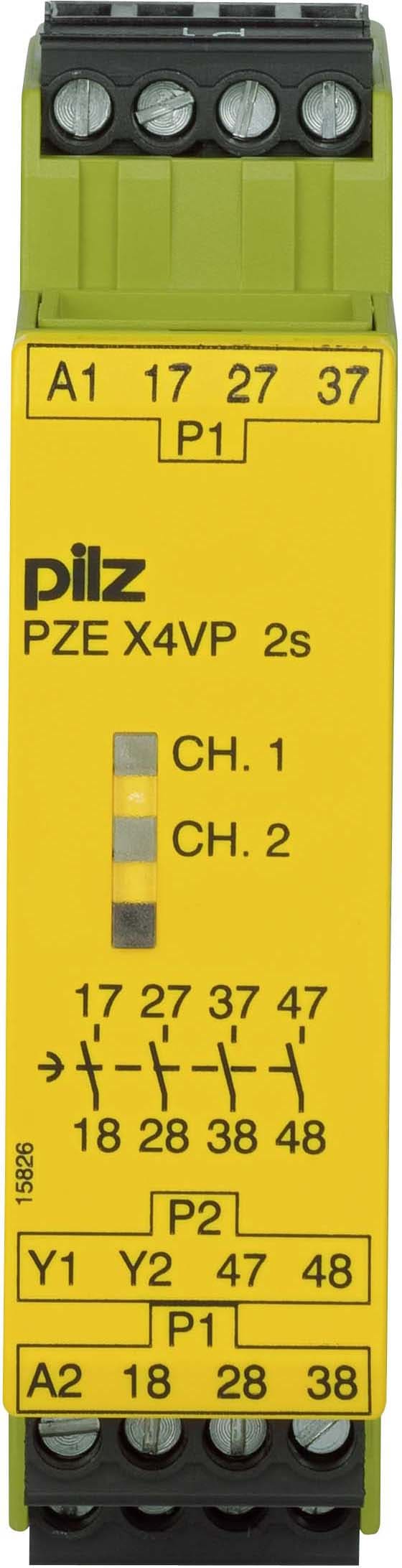 PILZ ITALIA SRL PIZ777582 PZE X4VP 2 FIX. 24DC 4NA(R)