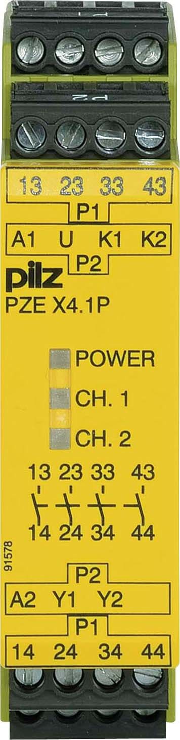 PILZ ITALIA SRL PIZ777587 PZE X4.1P 24DC 4NA