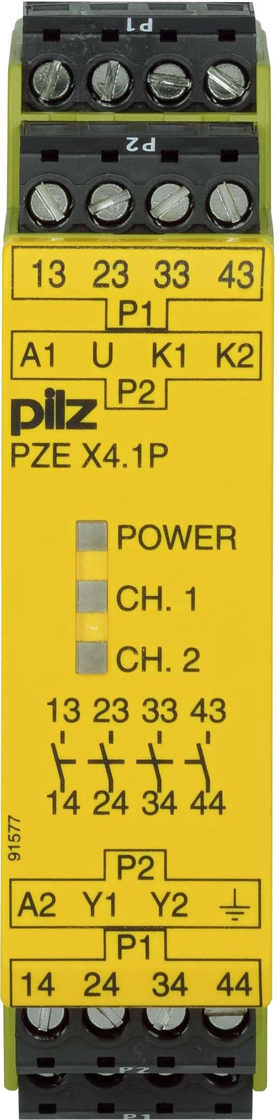 PILZ ITALIA SRL PIZ777588 PZE X4.1P 24..240AC/DC 4NA