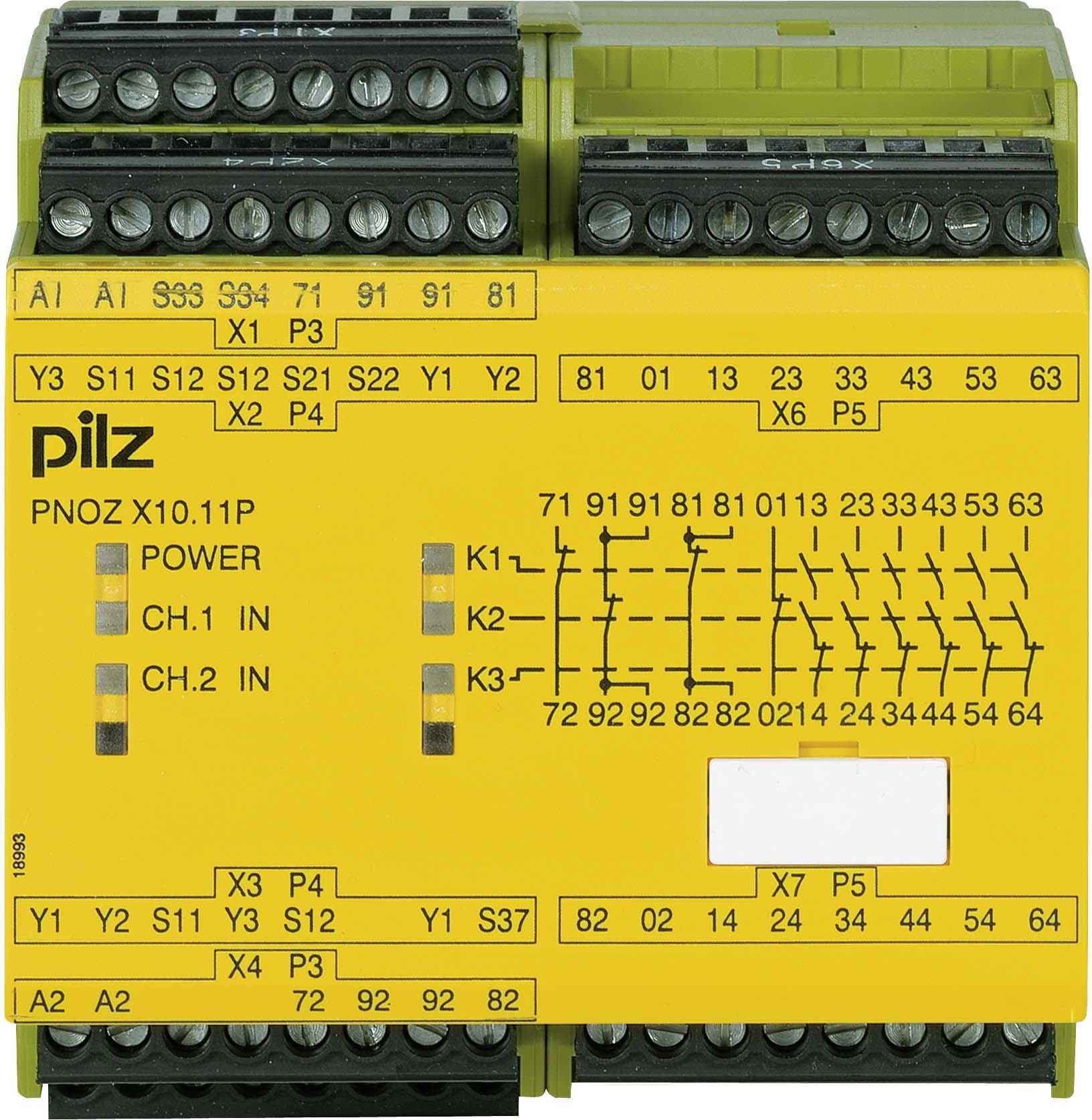PILZ ITALIA SRL PIZ777750 PNOZ X10.11P 24DC 6NA+4NC