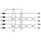 PHOENIX CONTACT - PHC1410473 SAC-5P-M12MS/10,0-92X SH OD CAVO DI SIST