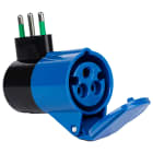 FANTON SRL FME78000-E ADATT.DA S17 A 1P.CEE 230V NE