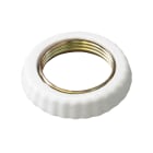 LE PROLUNGHE SAS - PRG7812 GHIERA E27 PORCELLANA (TIPO BASSO) BN