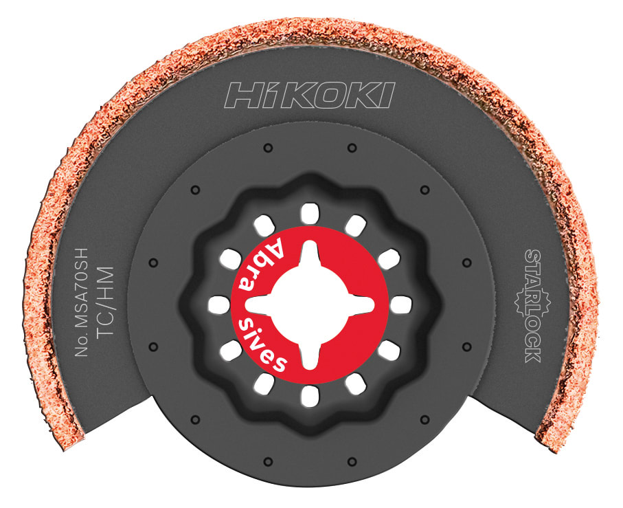 HIKOKI POWER TOOLS - HIA782760 LAMA X MULTIF 70X11 MSA70SH ABRASIV