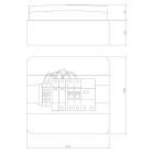 ITALWEBER SPA - ITW7850101 QUADRO DI CAMPO LATO A.C. VERS.81