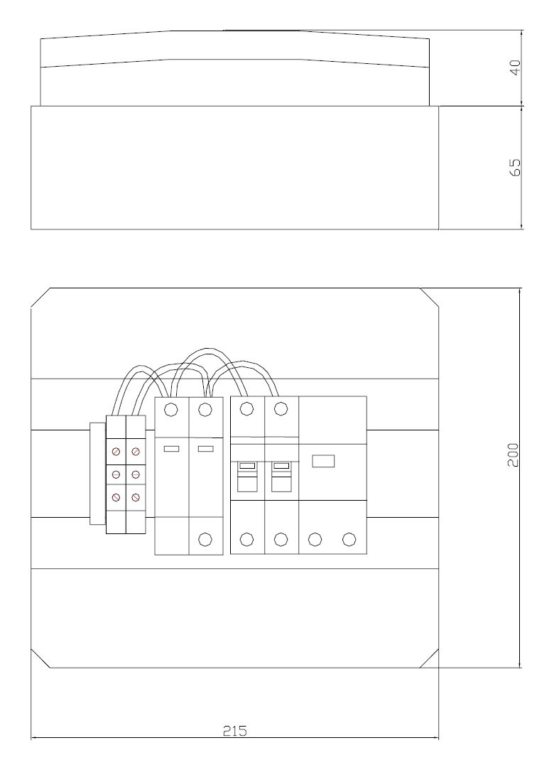 ITALWEBER SPA - ITW7850111 QUADRO DI CAMPO LATO A.C. VERS.91