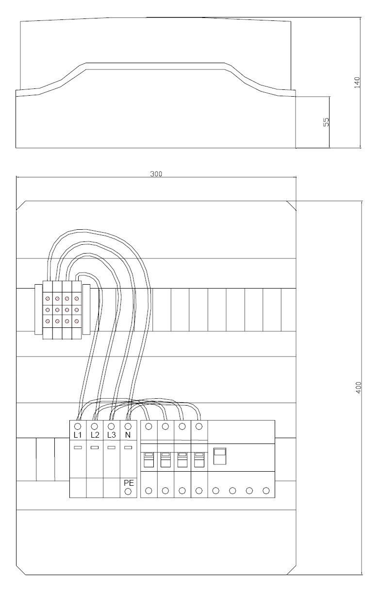 ITALWEBER SPA - ITW7850299G QUADRO DI CAMPO LATO A.C. VERS.279G