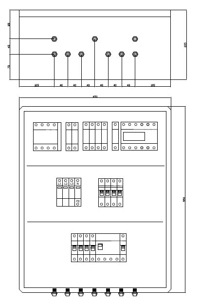 ITALWEBER SPA - ITW7850503 QUADRO INTERFAC.TRIFASE P20KW