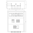 ITALWEBER SPA ITW7850504 QUADRO TRIFASE CEI 0-21 P=30KW