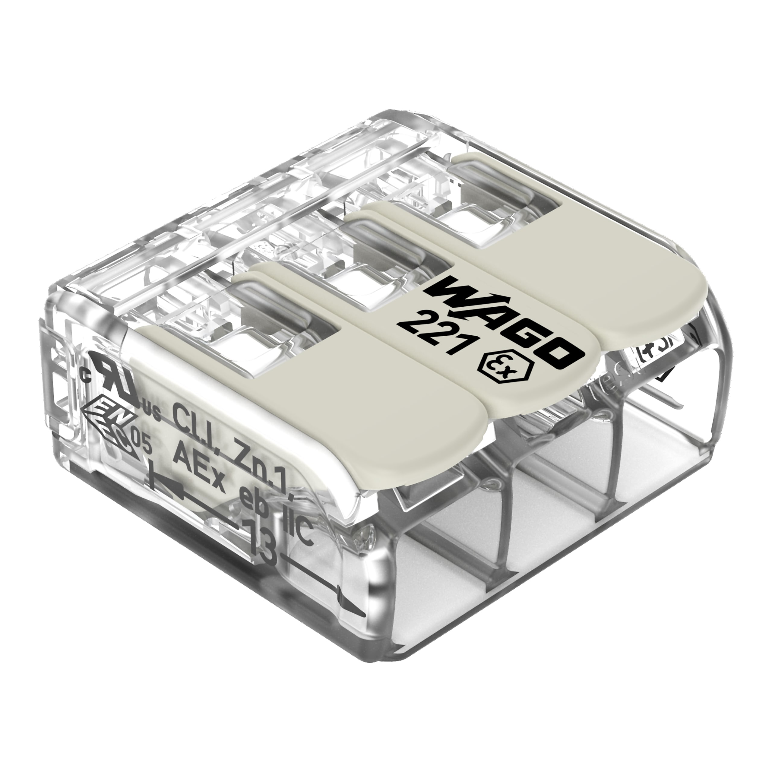 WAGO ITALIA SRL WAG221-683 MORS GIUNZIONE LEVE TUTTI I TIPI CONDUT