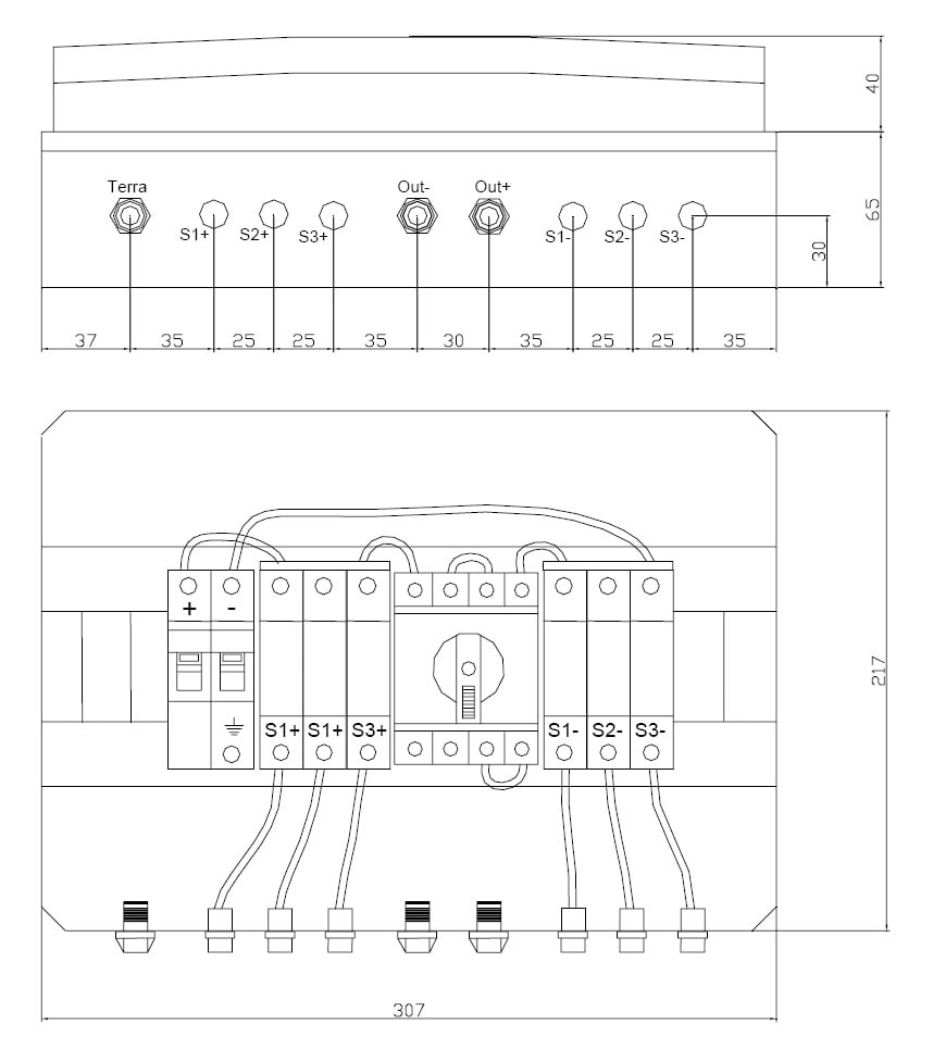 ITALWEBER SPA - ITW7853108 QUADRO DI CAMPO 3 STRINGHE VERS.08