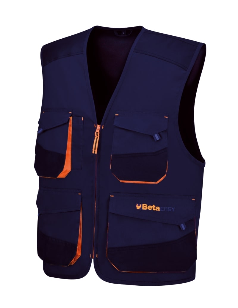 BM SPA BMM078670706 GILET TWILL 180GR EASY BLUE TG.XXXL